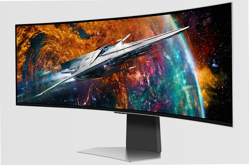 Monitor Gaming Odyssey OLED G9 da 49'' Dual QHD Curvo 5120 x 1440