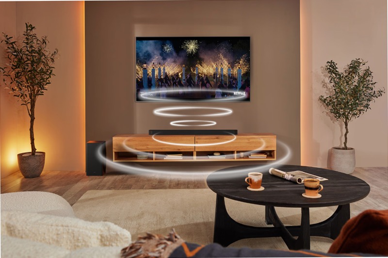 Soundbar HW-Q800B 5.1.2 Ch 5.1.2 (Dolby Atmos reale)