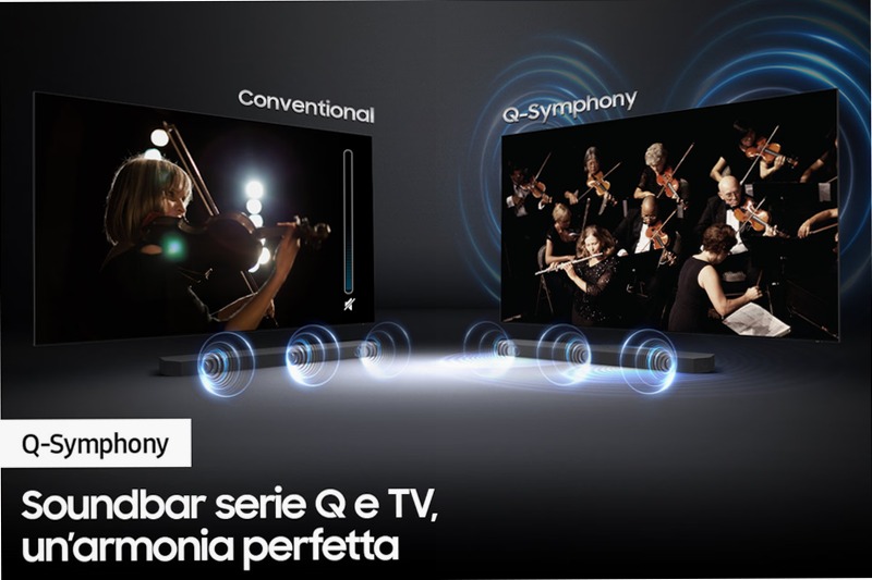 Soundbar HW-Q800B 5.1.2 Ch 5.1.2 (Dolby Atmos reale)