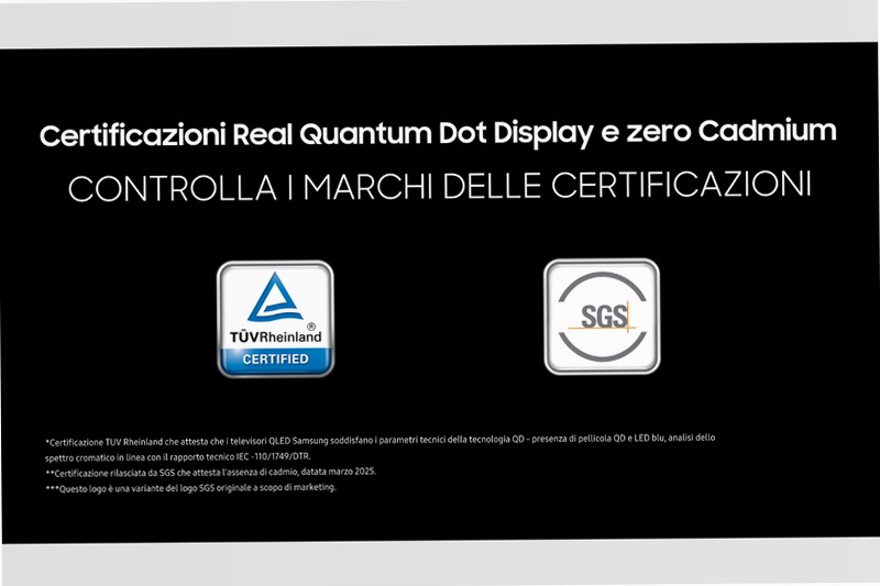 Samsung Q7F4 55 pollici - TV QLED Vision AI Nero 55" 4K QLED