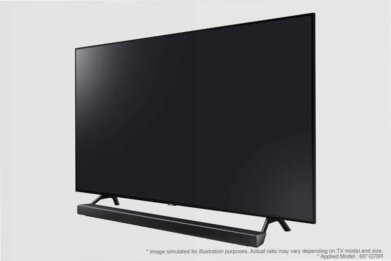 Samsung HW-Q70R: Suono Immersivo 3.1.2 Canali 3.1 330w