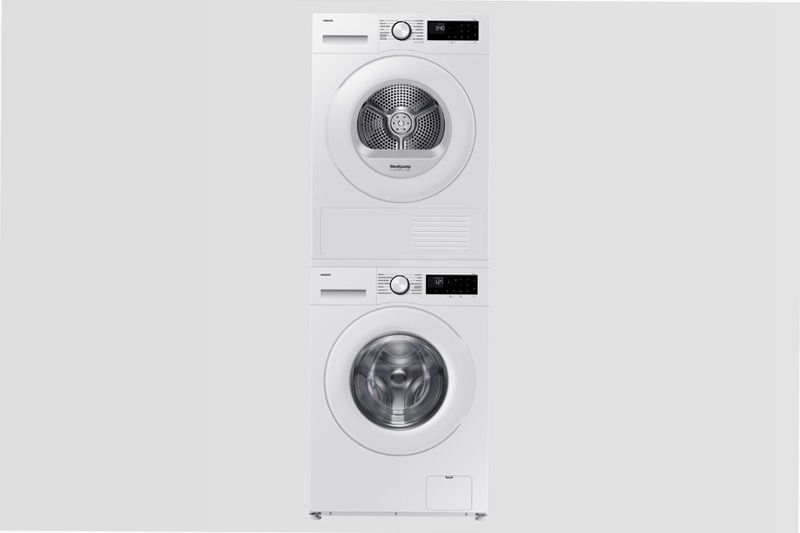 Asciugatrice Samsung Crystal EcoDry 9 Kg 9kg C Bianco