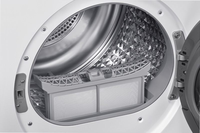 Asciugatrice Samsung Crystal EcoDry 9 Kg 9kg C Bianco