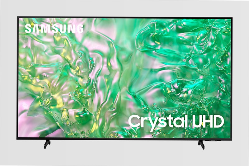 Crystal UHD 4K 75" DU8070 TV 2024 Nero