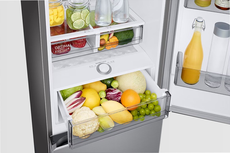 Frigorifero Combinato Samsung EcoFlex AI 344L RB34C775CS9 Inox C