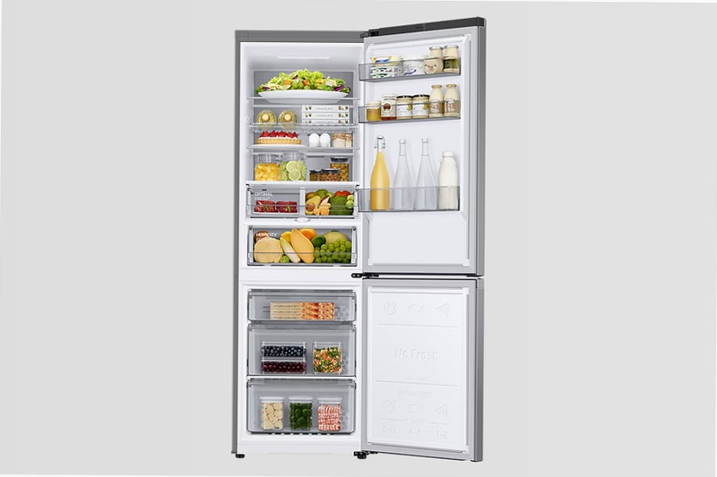Frigorifero Combinato Samsung EcoFlex AI 344L RB34C775CS9 Inox C