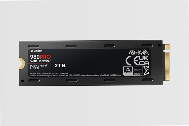 980 PRO NVMe 2TB con Dissipatore di Calore Interno