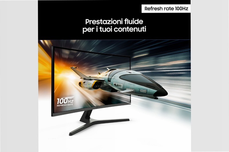 Monitor Curvo S39GD da 27'' Full HD Nero VA