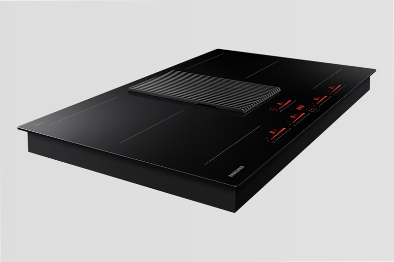 Piano a induzione con cappa integrata filtrante Samsung NZ84T9747VK