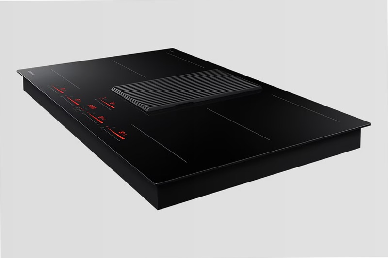 Piano a induzione con cappa integrata filtrante Samsung NZ84T9747VK