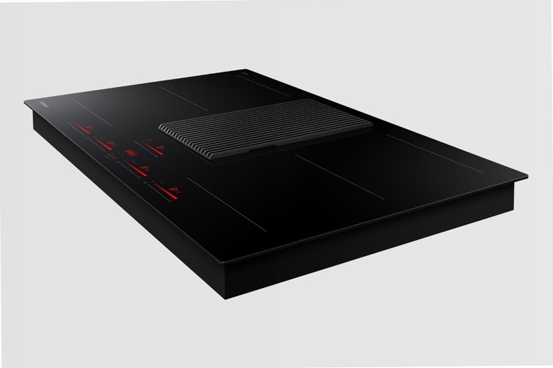 Piano a induzione con cappa integrata filtrante Samsung NZ84T9747VK Nero 2