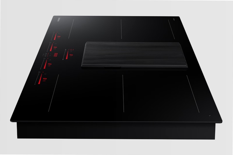 Piano a induzione con cappa integrata filtrante Samsung NZ84T9747VK Nero 2