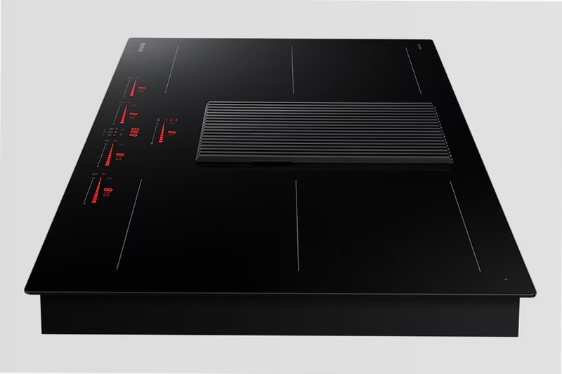 Piano a induzione con cappa integrata filtrante Samsung NZ84T9747VK