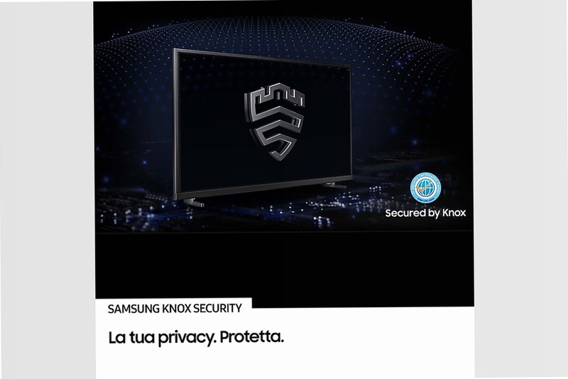 U8000F 65" 4K Smart TV - Samsung Italia Nero Crystal UHD