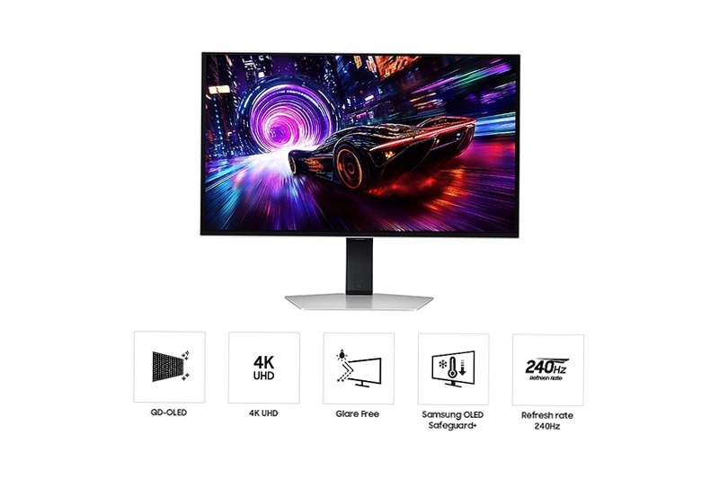 Monitor Gaming Odyssey OLED G8 - G81SF da 27" UHD Flat