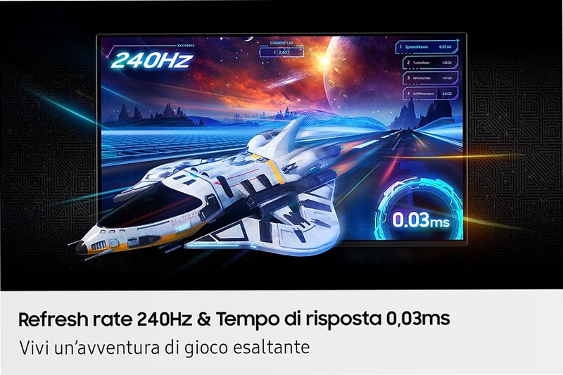Monitor Gaming Odyssey OLED G8 - G81SF da 27" UHD Flat
