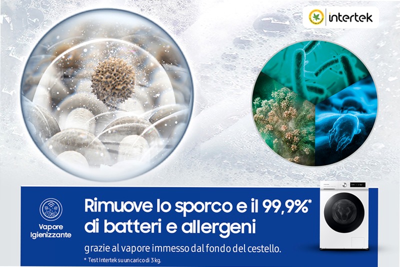Lavatrice Bespoke AI™ Ecodosatore 11Kg WW11BB744DGW Bianco