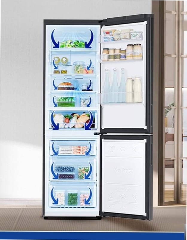 Frigorifero Combinato Samsung EcoFlex AI 2m 390L RB38C600DSA D