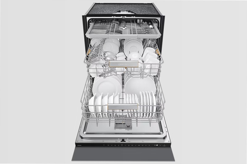 Lavastoviglie Samsung Serie 6 JetClean Sliding DW60DG790I00 A 14 Bianco Incasso