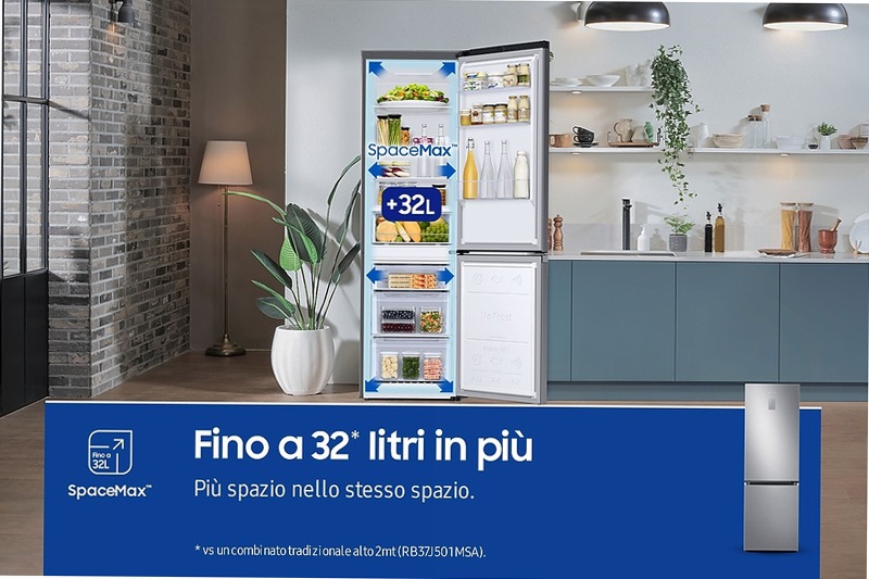 Frigorifero Combinato Samsung EcoFlex 1.85m 344L RB34C671DS9 Inox D