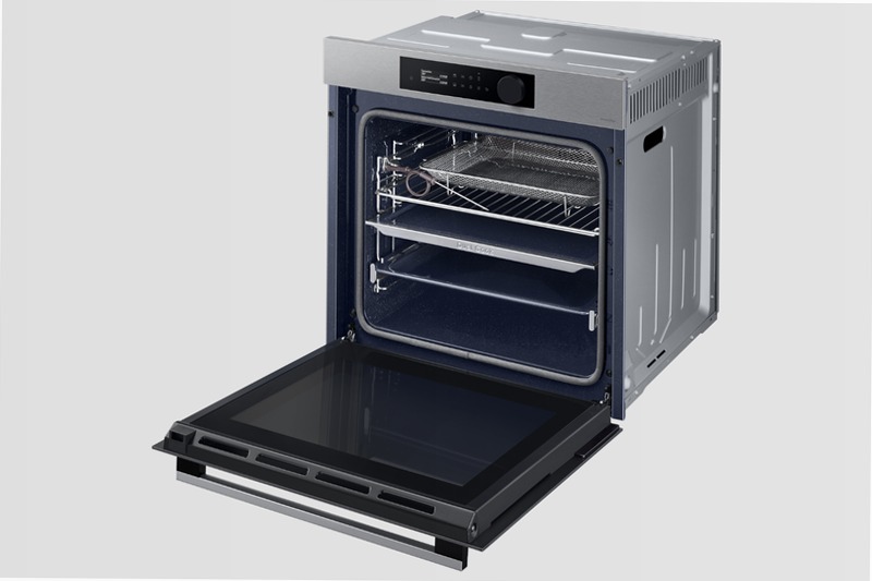 Forno BESPOKE Dual Cook Serie 5 NV7B5640TBK | Samsung Italia 76 A Acciaio