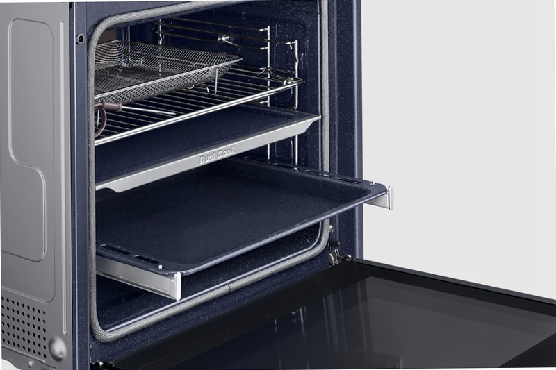 Forno BESPOKE Dual Cook Serie 5 NV7B5640TBK | Samsung Italia 76 A Acciaio