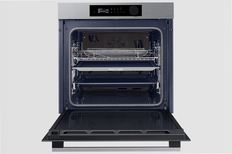 Forno BESPOKE Dual Cook Serie 5 NV7B5640TBK | Samsung Italia 76 A Acciaio