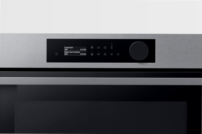 Forno BESPOKE Dual Cook Serie 5 NV7B5640TBK | Samsung Italia 76 A Acciaio