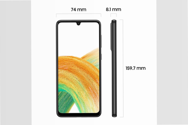 Galaxy A33 5G - Sfida i Limiti della Tecnologia Nero