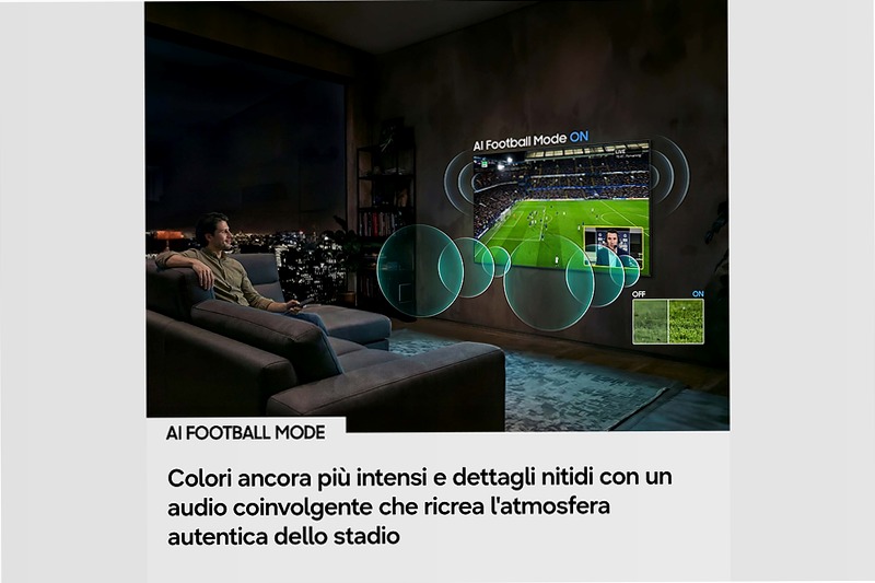 75" Mini LED M80H 4K Vision AI Smart TV Nero