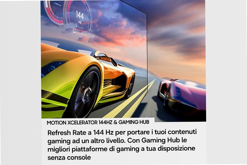 75" Mini LED M80H 4K Vision AI Smart TV Nero