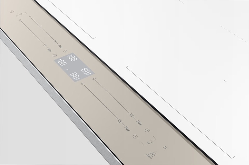 Piano a Induzione Samsung BESPOKE Slim Fit NZ64B5067YY Bianco 4