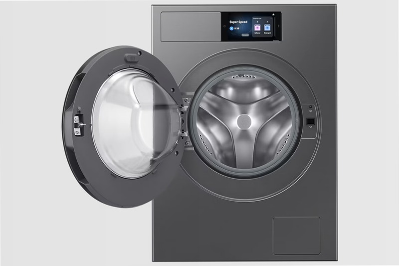 Lavatrice Samsung Bespoke AI Laundry 11Kg Acciaio