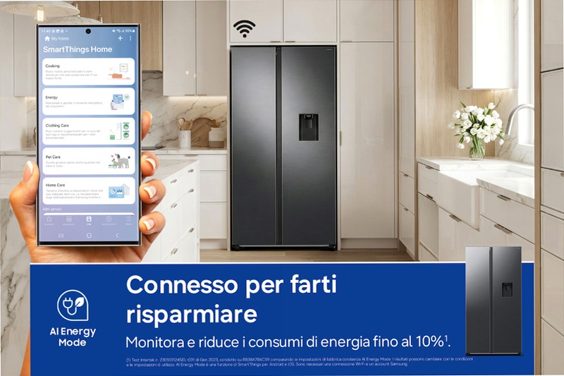 RS4000DC Side by Side con Grande Capacità E 578lt
