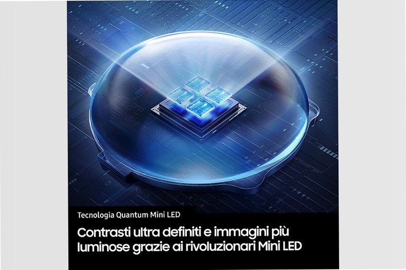 2025 QN83F 50" 4K Neo QLED Mini LED Vision AI TV | Samsung Italia Argento