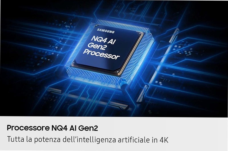 2025 QN83F 50" 4K Neo QLED Mini LED Vision AI TV | Samsung Italia Argento