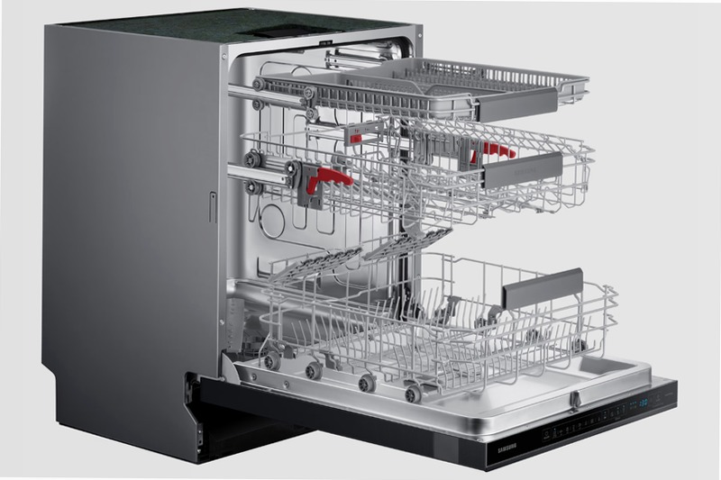 Lavastoviglie Built-In Under DW60A8050UB | Samsung IT C Nero Incasso