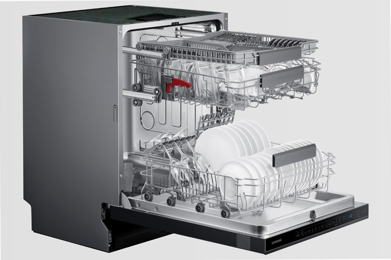 Lavastoviglie Built-In Under DW60A8050UB | Samsung IT C Nero Incasso