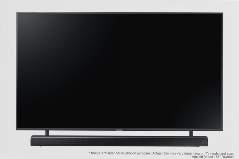 Soundbar HW-R650 3.1Ch - Sounding Clear and Crystal 3.1 340w