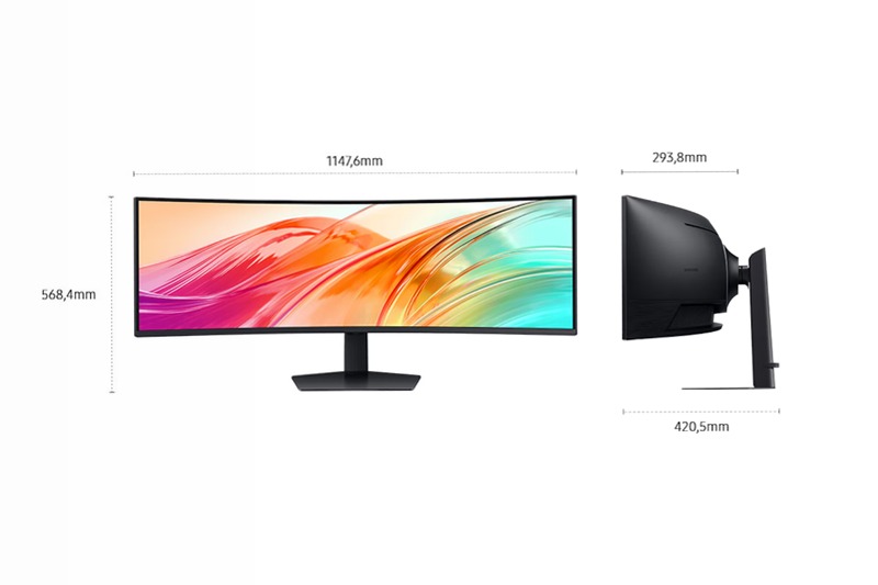 Monitor HRM ViewFinity Serie S9 - S95UF da 49" Nero VA