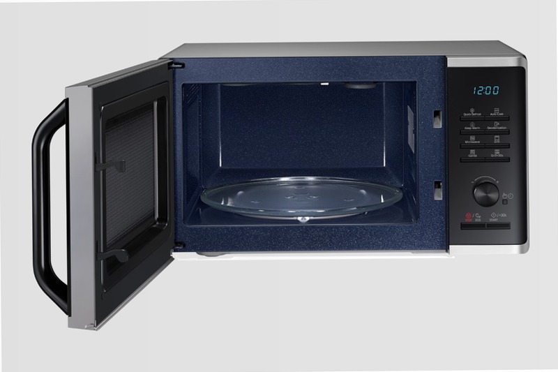 Microonde Samsung Grill Cottura Croccante MG23K3515AS Argento 23