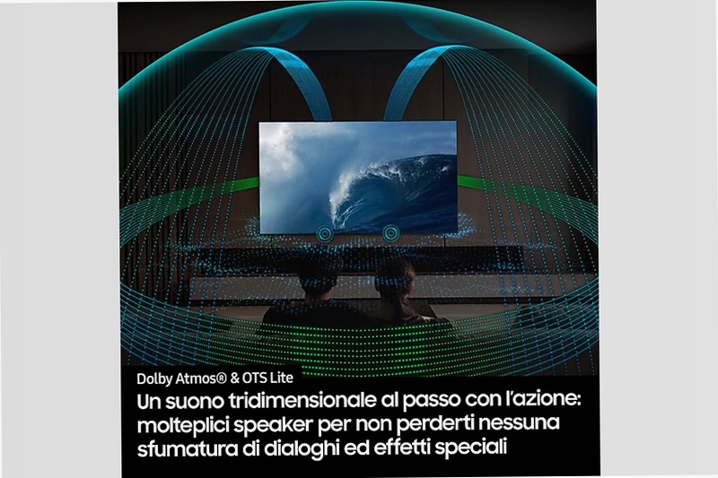 2025 QN83F 65" 4K Neo QLED Mini LED Vision AI TV | Samsung Italia Argento