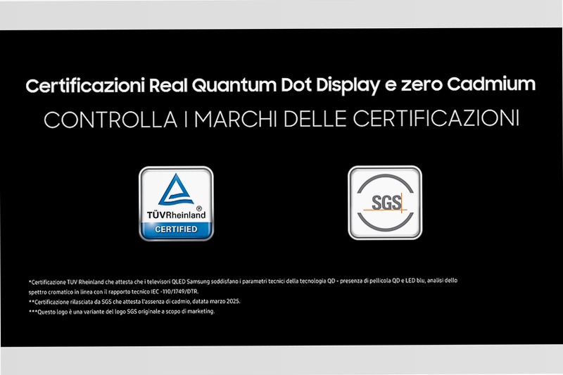 75" Neo QLED QN1EF 4K Vision AI Smart TV Nero