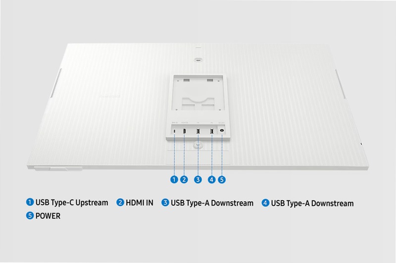 Smart Monitor M8 - M80F da 32" 4K Samsung Vision AI Bianco VA