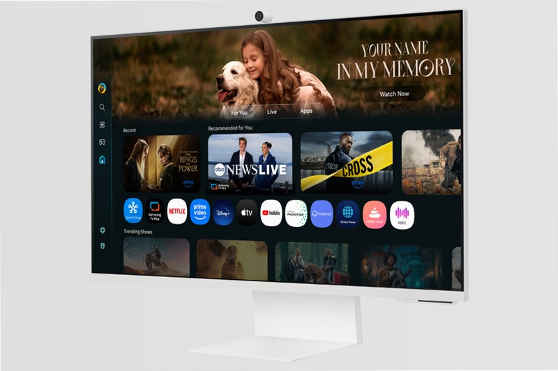 Smart Monitor M8 - M80F da 32" 4K Samsung Vision AI Bianco VA