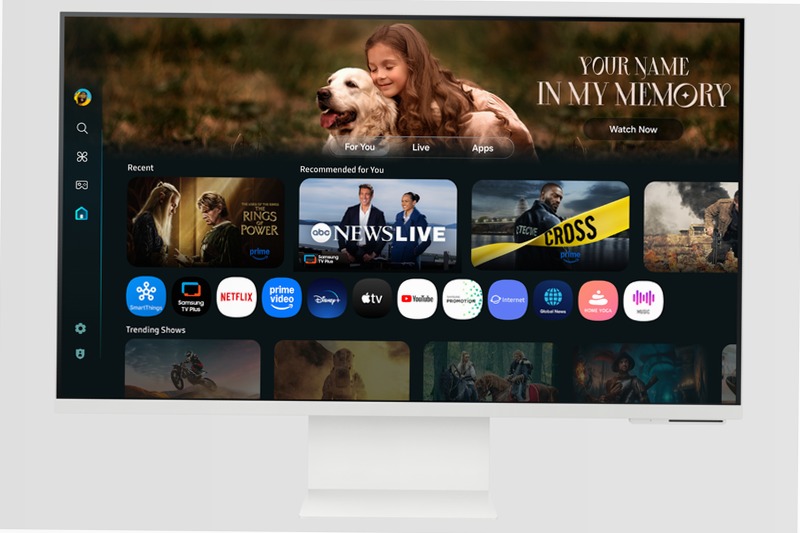 Smart Monitor M8 - M80F da 32" 4K Samsung Vision AI Bianco VA