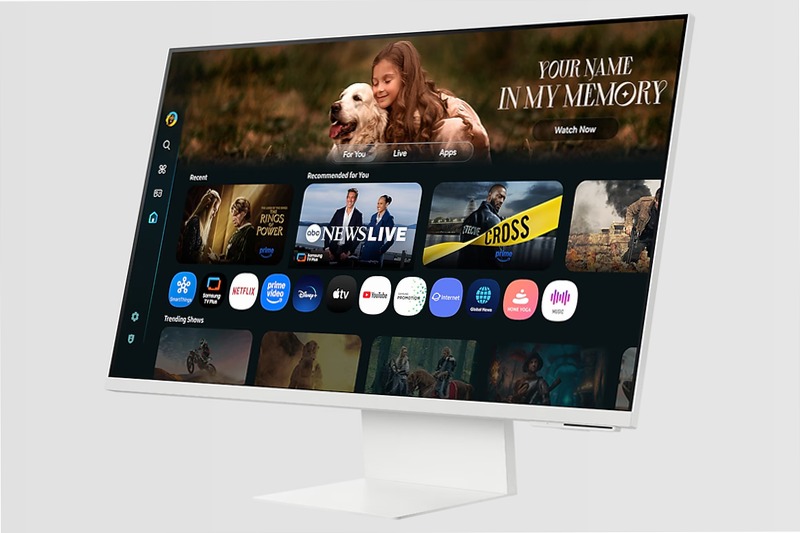 Smart Monitor M8 - M80F da 32" 4K Samsung Vision AI Bianco VA