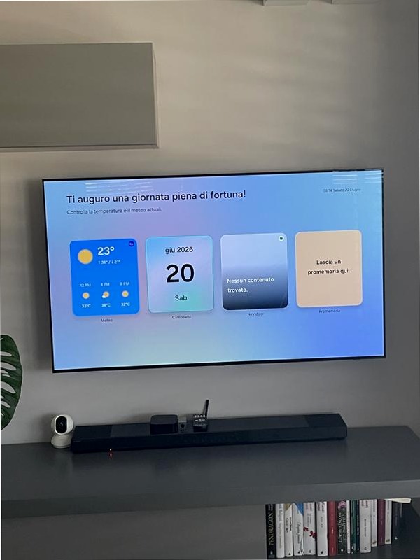 42" OLED S90F 4K Vision AI Smart TV (2025) Nero