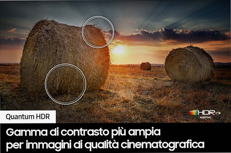 QLED 4K 65" Q75C TV - Samsung Italia Grigio 65" 4K QLED