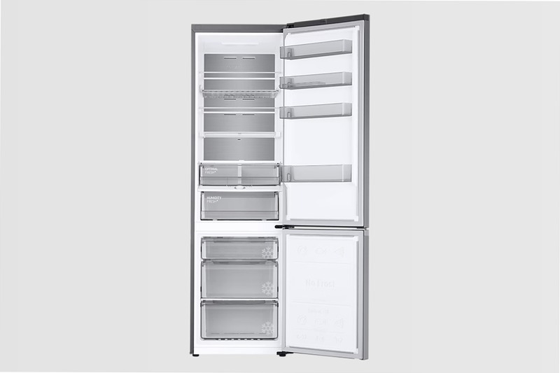 Frigorifero Combinato Samsung EcoFlex AI 2m 390L RB38C776CS9 Inox C